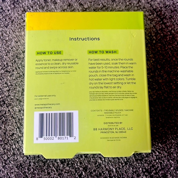 Mei Apothecary reusable soft facial rounds - Picture 3 of 4